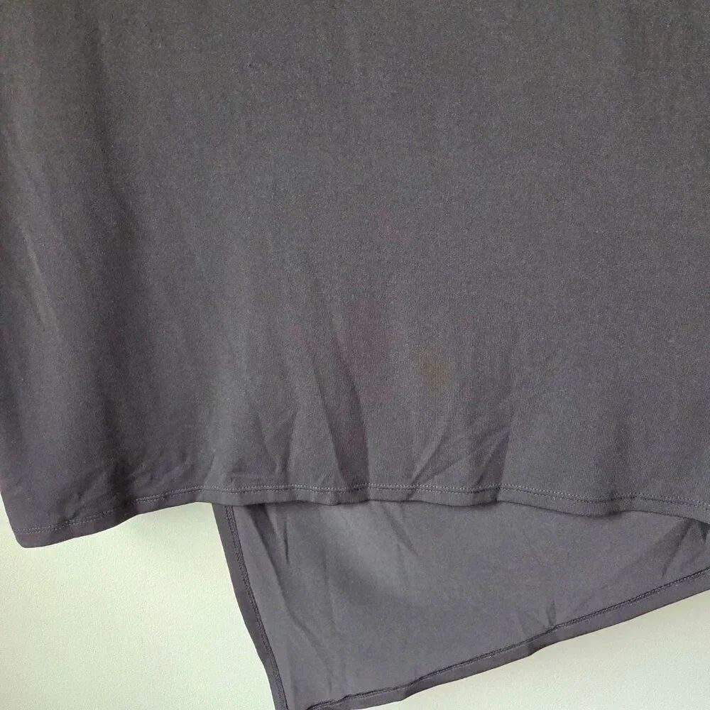 NWT NINE WEST BLACK WRAP / TIE STYLE MIDI SKIRT SIZE XL - Picture 10 of 16